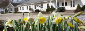 Berkey Avenue Mennonite Church in the Spring